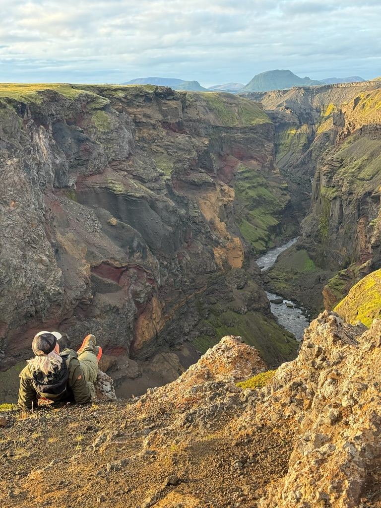 Iceland canyon terrain