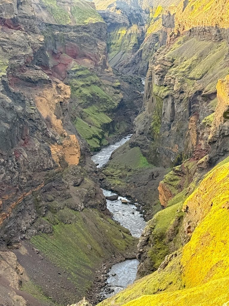 Iceland canyon
